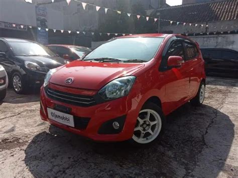 Olxmobbi Daihatsu Ayla X Bensin At Merah Mobil Bekas