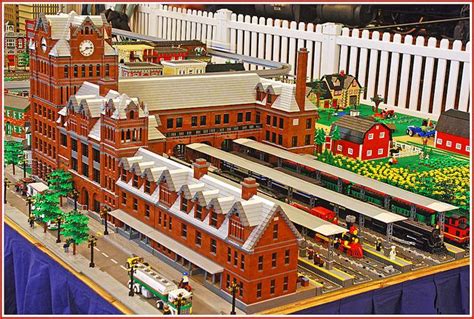 Lego train station | Lego city train, Lego train station, Lego trains