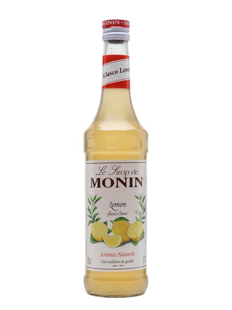 Monin Lemon Syrup The Whisky Exchange