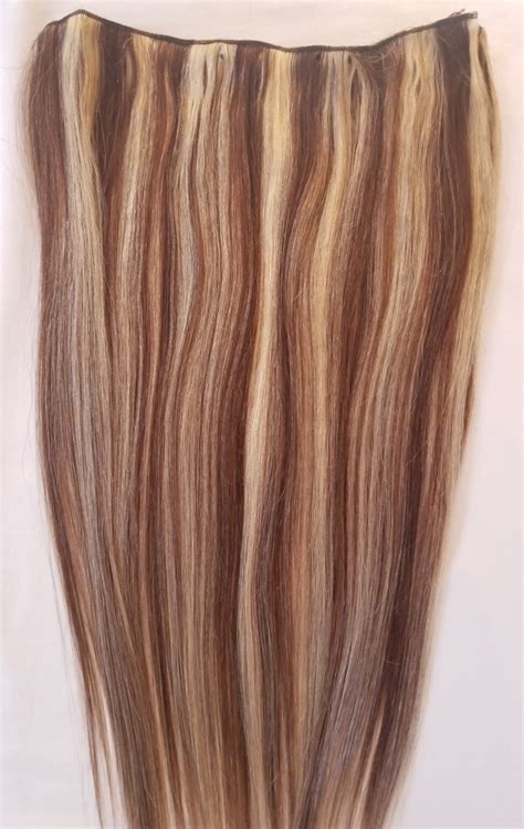 18 20 Machine Weft Hair Weave Sew In100 Grams100 Human Hair Extensions Weft 4613 Dark