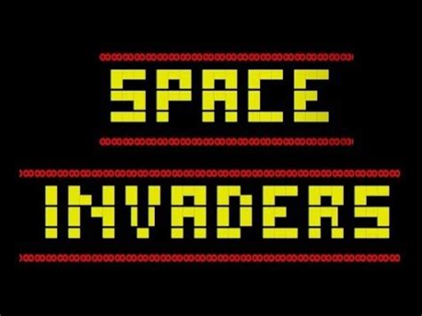 Space Invaders Clone Tutorial Part Adding The Game Header Youtube