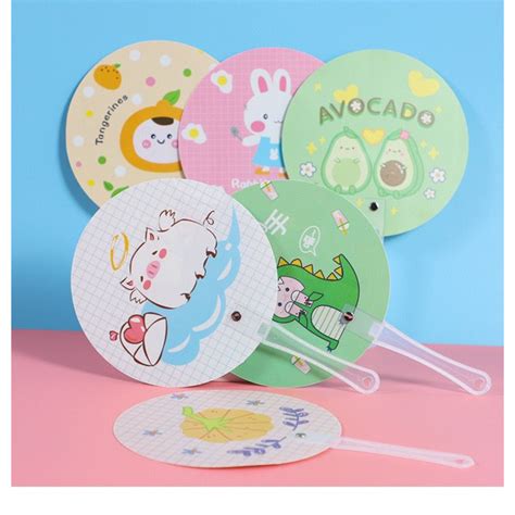 Jual Kipas Tangan Motif Unicorn And Kaktus Kipas Tangan Kartun Buah Lucu