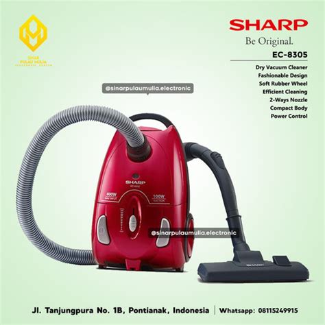 Jual Sharp Vacuum Cleaner Vakum Penghisap Debu Low Watt Ec Ec