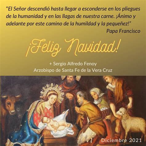 Saludo y mensaje de Navidad de Mons. Sergio A. Fenoy ~ UCSF ...