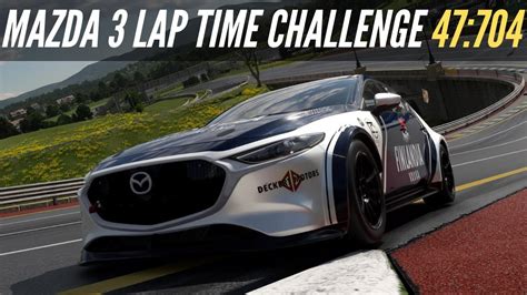 Gran Turismo Lap Time Challenge Alsace Test Course Reverse Mazda