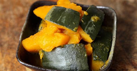 Japanese Style Kabocha Squash Kabocha No Nimono Recipe Yummly