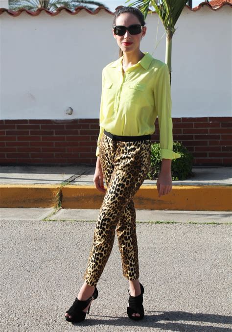 Brainstylist Look Of The Day Animal Print Neon