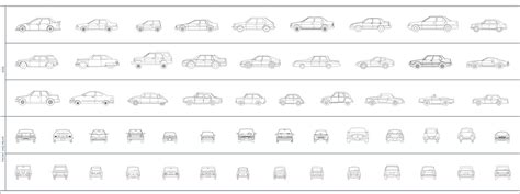 004-Vehicles-Cad-Blocks-Cars-Elevation - 3dshopfree