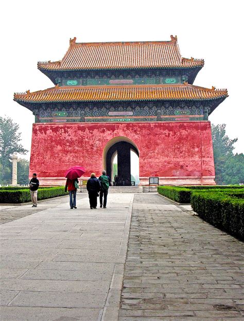 China Sacred Way The Shengong Shengde Stele Pavilion Flickr