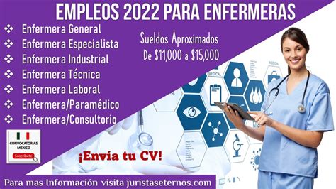 Enfermera Bolsa De Trabajo Postulate Beneficios