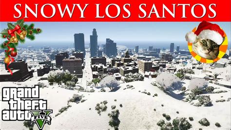 Snowy Los Santos Blaine County Stroll Holiday Special 2022 The