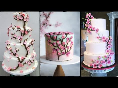 40 Creative Cherry Blossom Birthday Cake Decorating Ideas YouTube