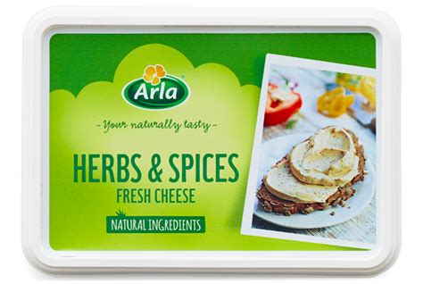 Arla Cream Cheese Herbs And Spices Arla Food Inc