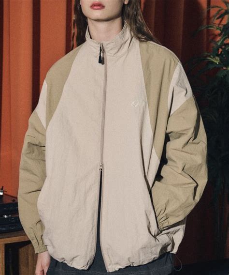 MUSINSA CPGN STUDIO Oversized Track Jacket Camel Cream