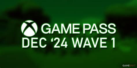 Xbox Game Pass Reveals November 2024 Wave 2 Lineup