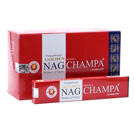 Golden Nag Champa Incense Cottage Garden Centre