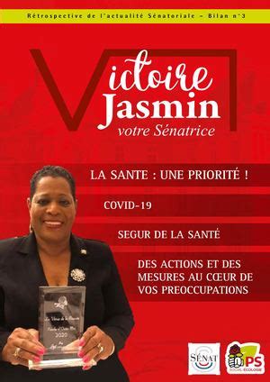 Calaméo Bilan d activités parlementaires de Victoire Jasmin 3