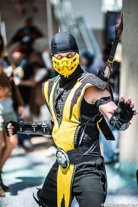 10 Mortal Kombat: Scorpion Cosplay Costume Designs - Creative Cosplay ...