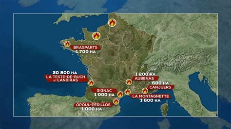 Incendies Plus De 30 000 Hectares Brûlés Vers Un été Record Tf1 Info