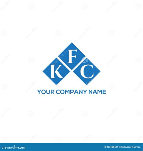 KFC Letter Logo Design On WHITE Background. KFC Creative Initials Letter Logo Concept. KFC ...