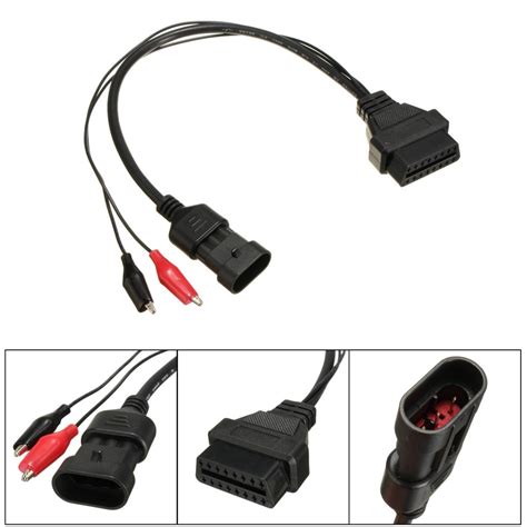 Cabo Adaptador Fiat Pinos Para Pinos Obd Alfa Lancia Shopee