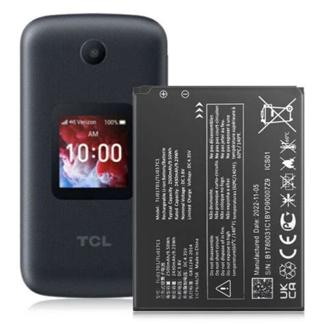 Replacement Battery Tli D For Tcl Alcatel Flip Pro Vzw Tcl