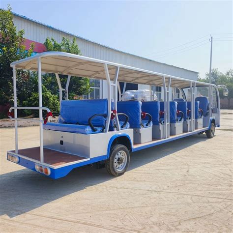 Electric Open Closed Sightseeing Bus Sightseeing Car Minibus