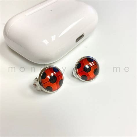 Miraculous Ladybug Marinette Clip Earrings No Pierced Earrings Etsy