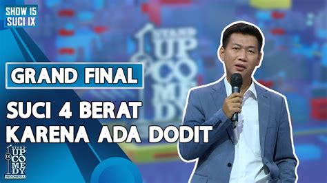 Stand Up David SUCI 4 Berat Karena Ada Dodit GRAND FINAL SUCI IX