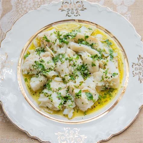 Baccalà Lesso Boiled Salt Cod Recipe Salt Cod Recipe Italian Recipes Seafood Recipes