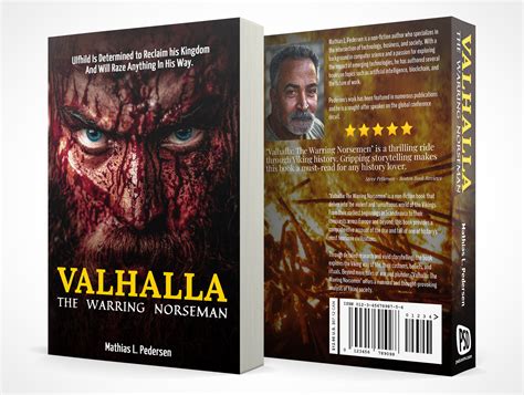 Free Psd 6x9 Valhalla Book Cover Design