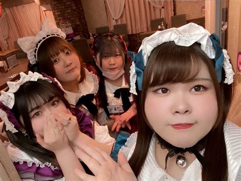 ムチぽちゃメイドカフェ Shangrila On Twitter 🎉オープンしました！🎉 💚ゆぅい🎉 ️るり ️サンドイッチ 💙みるきぃ 本日ゆぅいさん2周年イベントです👶🏻🍼︎ 皆様のご