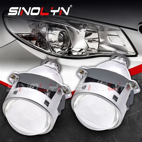 Sinolyn Inch Angel Eyes Projector Lenses For Headlight H H Bi