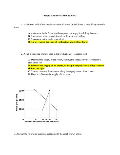 Macro Homework 3 Chapter 3 1 Macro Homework 3 Chapter 3 A