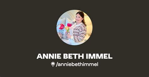 Annie Beth Immel Instagram Tiktok Linktree