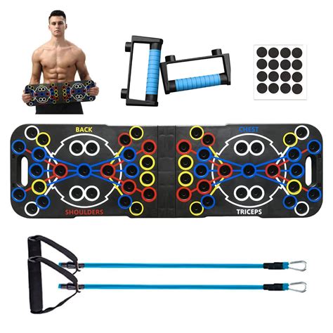 New Portable Multi Function Foldable 54 In 1 Push Up Training System