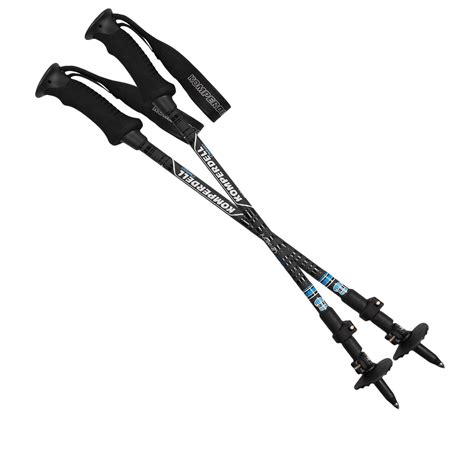 Komperdell Pure Carbon Adjustable Trekking Poles Compact Save 59