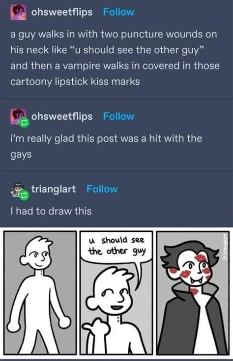 Gay Vampire Funny Tumblr Funny Funny Memes Funny Posts