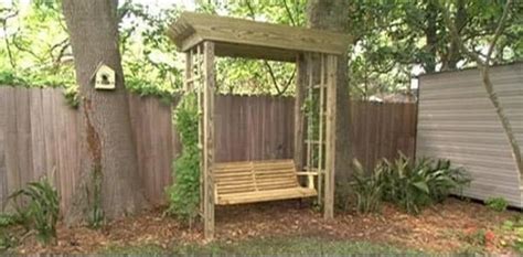 13 Free DIY Arbor Swing Plans To Have Fun At Home - Mint Design Blog