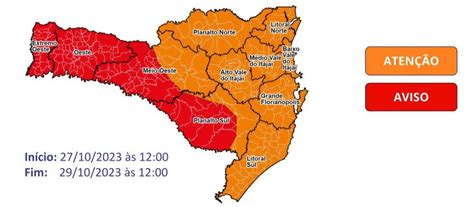 Defesa Civil Alerta Para Temporais Chuva Intensa Neste Fim De