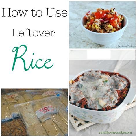 7 Ways To Use Leftover Rice Eat At Home