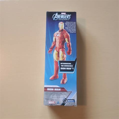 Hasbro Marvel Avengers Assemble Iron Man Titan Hero Series Classic Series Ebay