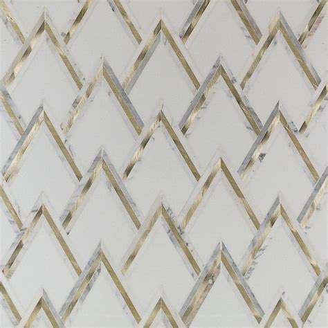 Reviews For Ivy Hill Tile Ogee White Gold In X In Marble Tile