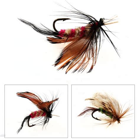 Fs008 24pcs Fishing Lure New Style Flies Fishing Baits Artificial Bait