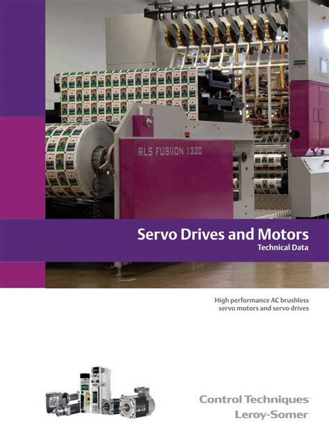 Pdf Servo Drives And Motors Cietec Ma Contents Page