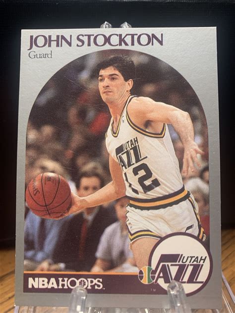 1990 91 NBA Hoops John Stockton 294 HOF EBay