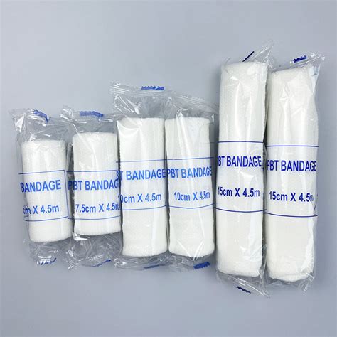 Pbt Elastic Conforming Bandage First Aid Pbt Roll Elastic Bandage Pbt