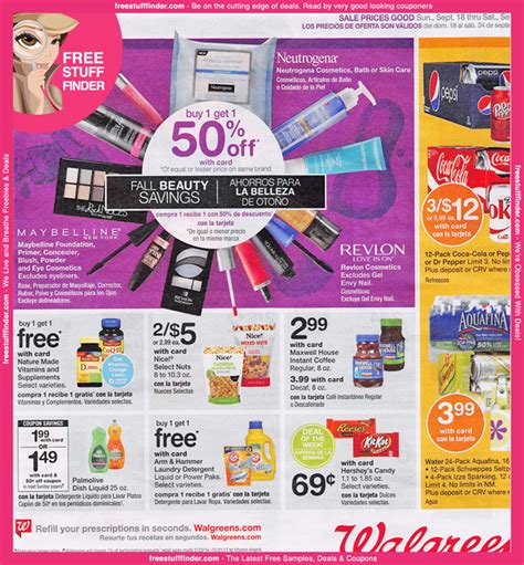 HOT Walgreens Ad Preview Week 9 18 9 24 Free Stuff Finder