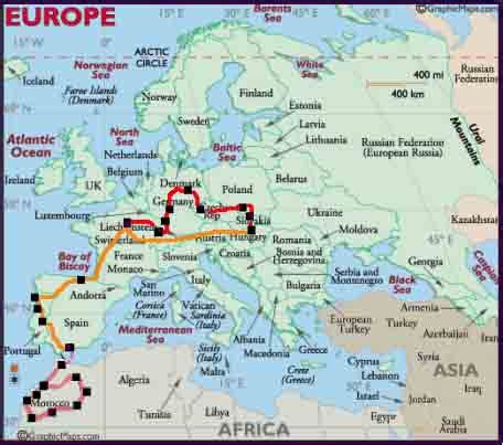 Morocco Map Ifrane