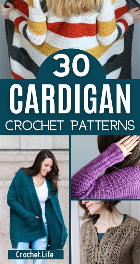 Free Crochet Cardigan Patterns For Any Season Diy Crafts Atelier